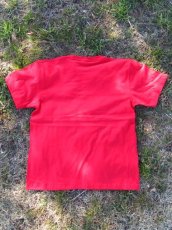 画像2: オリジナルプリント　Tシャツ　オリジナルロゴ　レッド・ホワイト (2)